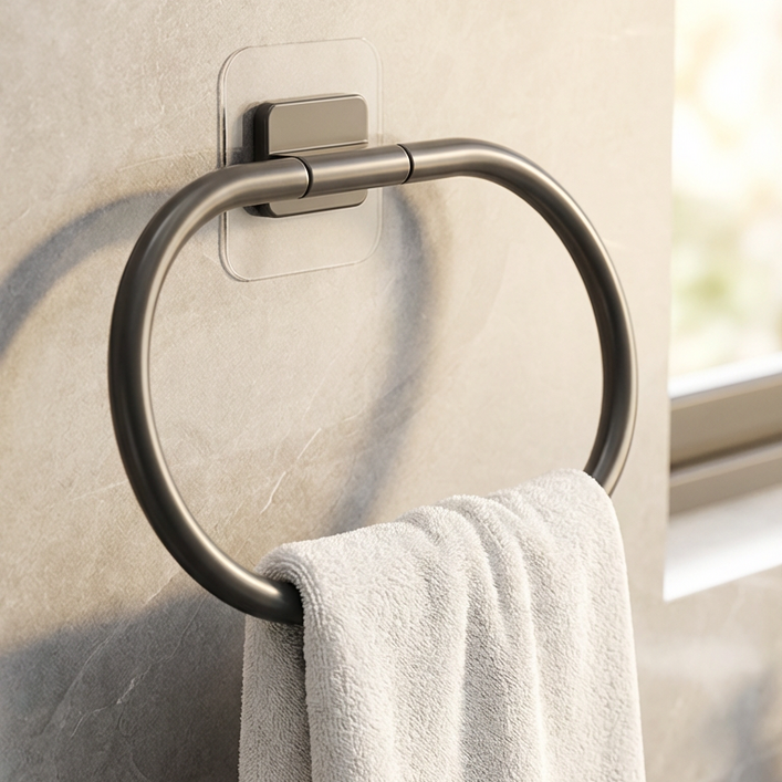 다온모아 욕실 주방 무타공 수건 행주 걸이