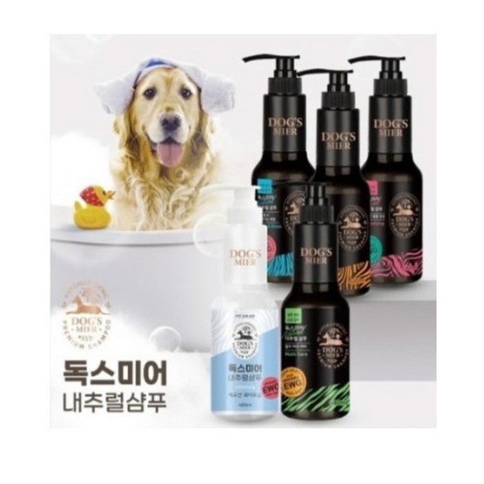 독스미어 강아지 고양이 샴푸, 1개, 480ml