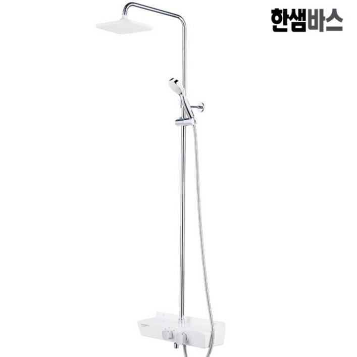한샘 선반형 해바라기 샤워수전 7021, 1세트, 혼합색상 한샘 선반형 해바라기 샤워수전 7021, 1세트, 혼합색상