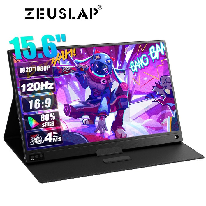 ZEUSLAP 제우스랩 15.6inch 120hz IPS 휴대용 모니터 DEX 모니터 초경량 초슬림 휴대 P15A120hz ZEUSLAP 제우스랩 15.6inch 120hz IPS 휴대용 모니터 DEX 모니터 초경량 초슬림 휴대 P15A120hz