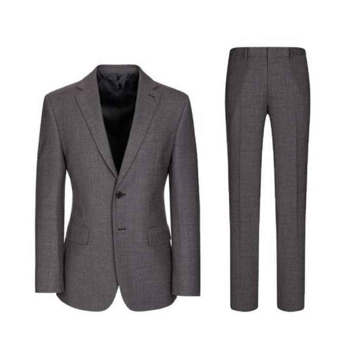 파렌하이트 서울 핏 밤색멜란지 정장세트  FDJAI2204 FDPAI2004