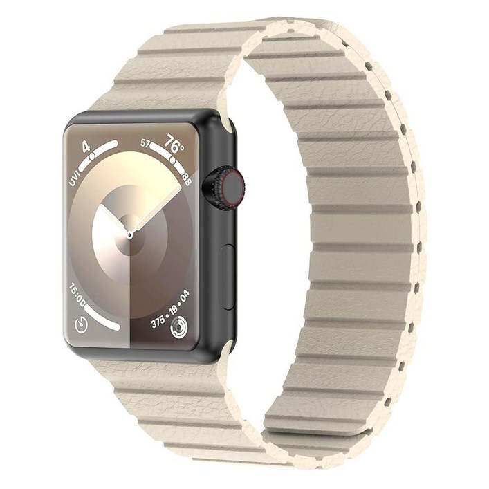 워치 스트랩 풀커버 시계줄 호환 Apple Watch 가죽 밴드 38mm 40mm 41mm 42mm 44mm 45mm 49mm 남성용 iWatch 울트라 시리즈 SE 9 8 7