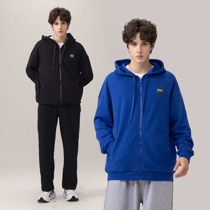 에버라스트 남자 미니쭈리 트레이닝 세트 후드집업  일자팬츠