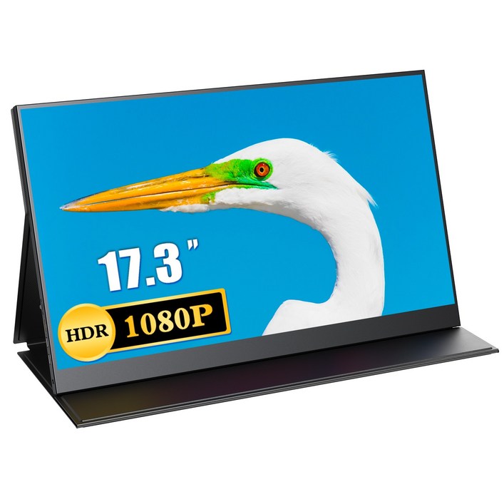UPERFECT FHD 17인치 초슬림 DEX 포터블 HDR 휴대용 모니터 173K01, 173K01 - 쇼핑앤샵