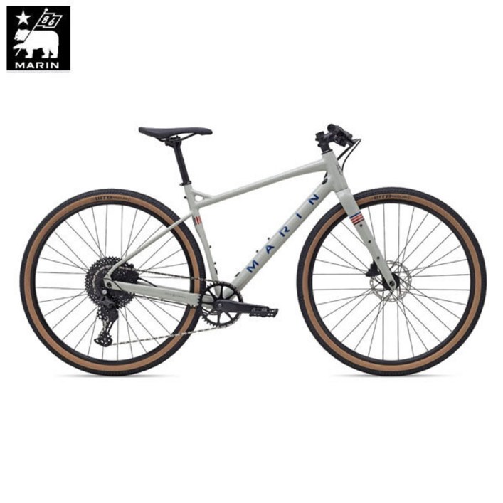 마린 2022 하이브리드 자전거 DSX1 11단 유압디스크, DSX1 Grey Blue S, 1개