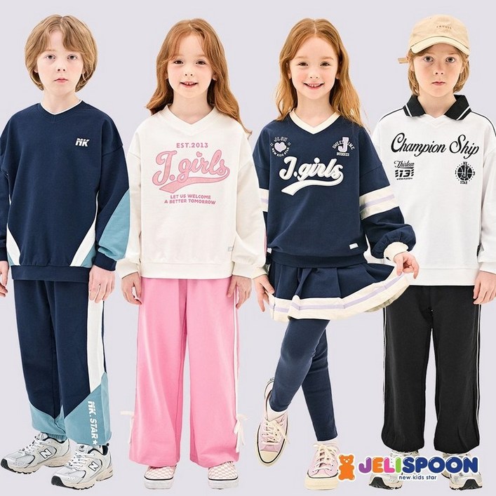 젤리스푼 젤리스푼 25봄신상 아동 상하복 균일가 모음