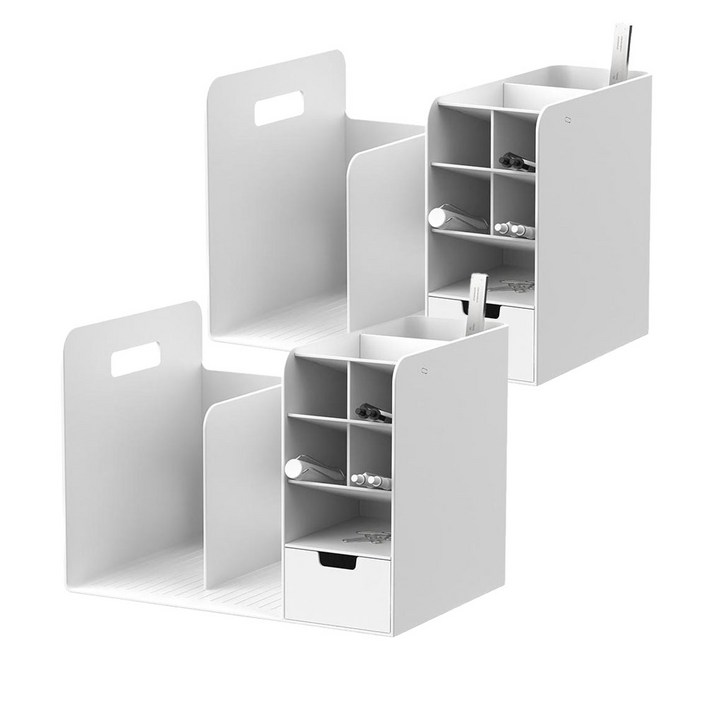 시스맥스 하이브 책꽂이, 화이트 2개