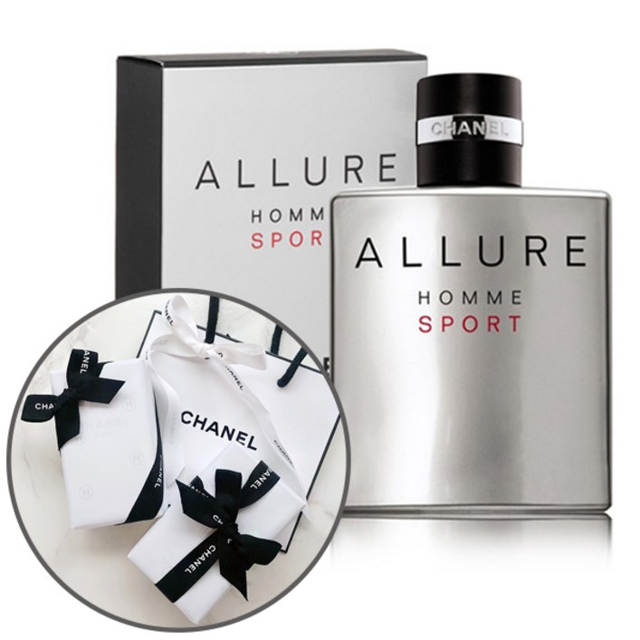 국내배송 샤넬 알뤼르 옴므 스포츠 100ml 선물포장샤넬쇼핑백