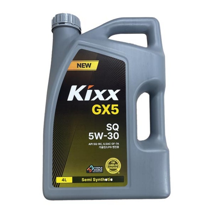 KIXX GX5 5W30 SQ 4L 가솔린 엔진오일, 5w30, 1개, 4L