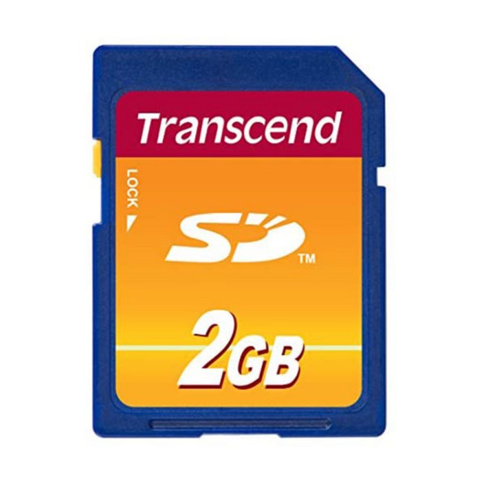 트랜센드 SD 2GB 메모리카드, 단품