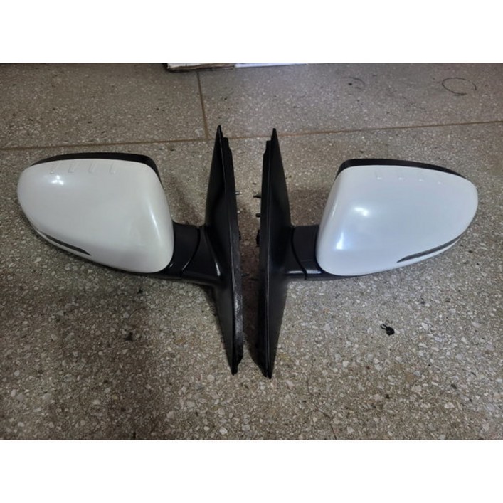 더뉴K5 백미러 K5 사이드미러 더뉴K5 사이드미러 8핀 진주색 중고, 1개