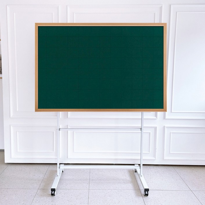 청자석 분필칠판메이플우드스탠드 이동식칠판 하고로모와 만나면 더 부드러운  대형