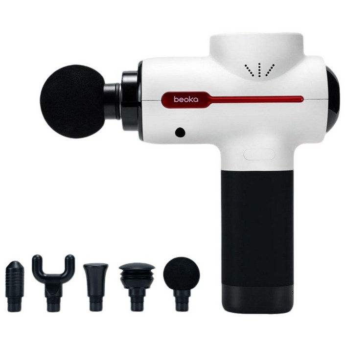 [비오카 코리아]M2 Pro 파워 펄스 마사지건 / 안마기 허리 목 승모근 어깨 마사지기