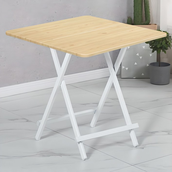 가구느낌 홈 접이식 정사각 테이블