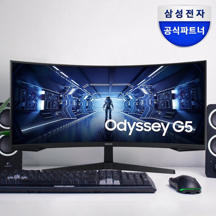 삼성전자 86.4cm QHD 오디세이 G5 게이밍 모니터