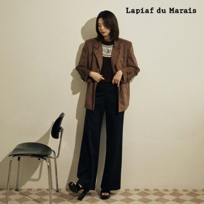 방송중 2만원 인하라삐아프 25FW 윈터 기모 솔리드 팬츠 3종