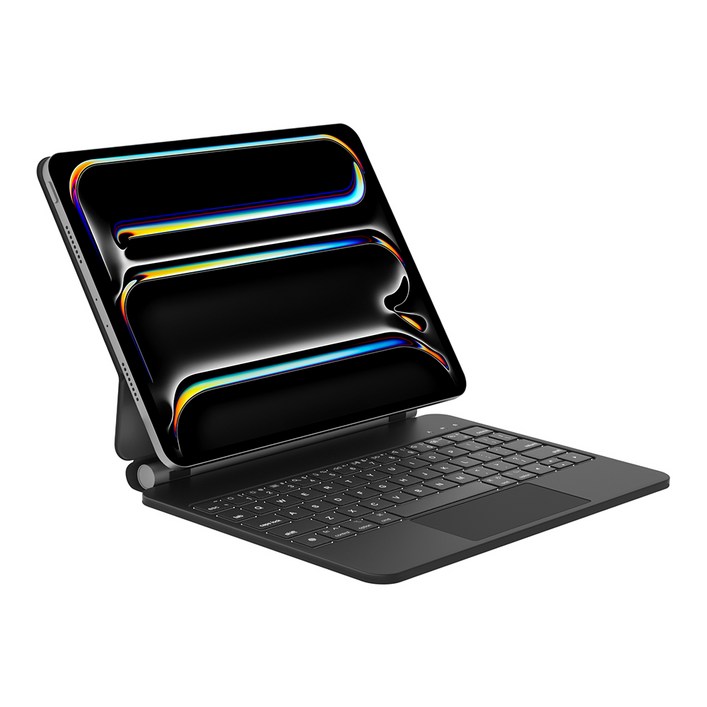 니케 Magkeys 아이패드 매직 키보드 케이스, 블랙한국어