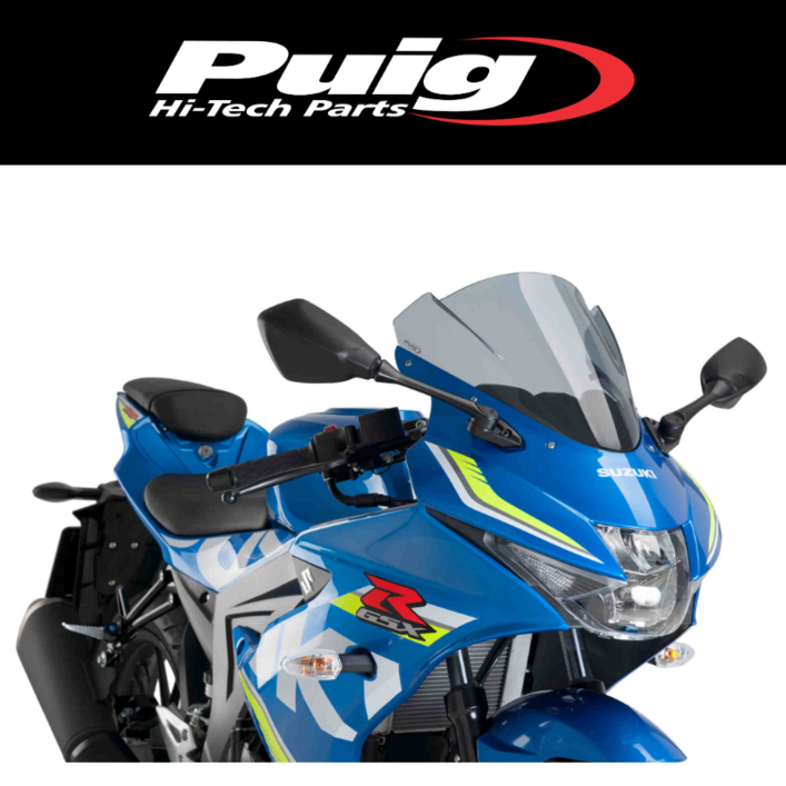 [PUIG 9721] SUZUKI GSX-R125 (17-) Z레이싱 스크린 9721 퓨익 스즈키 GSX-R125 윈드스크린