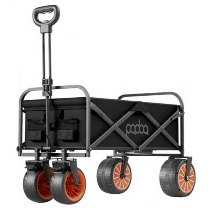 접이식 전동 웨건 커피 카트 탑승가능 100L 아웃도어 150kg 배터리, 블랙 3KM 배터리 수명 버전  테이블, 블랙 3KM 배터리 수명  계란말이 테이블, 1개