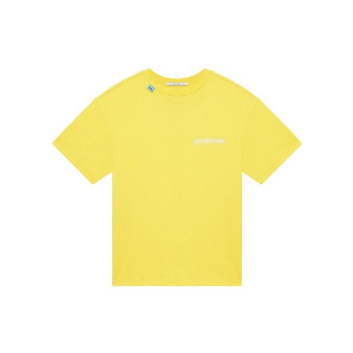인스턴트펑크 에센셜 로고 티셔츠 옐로우