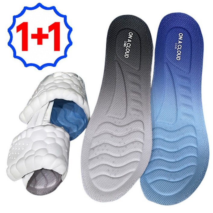 ChillX 11 푹신한 신발 깔창 인체공학 발편한 푹신한 구름 깔창