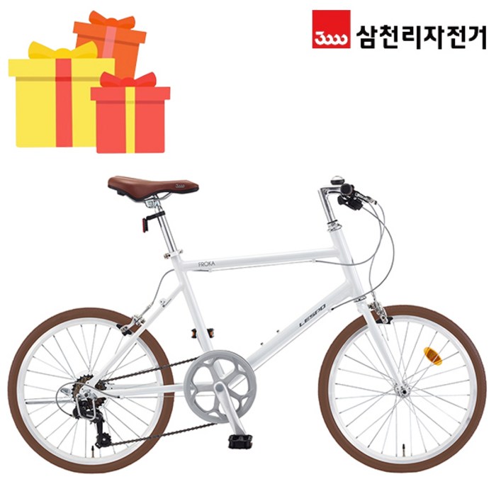 삼천리 완조립 2022 퓨리티 20인치 7단 주니어 접이식 폴딩 자전거, 민트, 1개, 140cm
