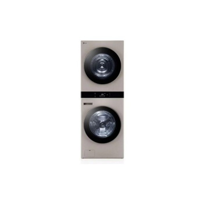 LG 트롬 오브제컬렉션 워시타워 세탁기 25kg + 건조기 21kg / 월83,900원 / 소유권이전, 네이처클레이브라운, 72개월