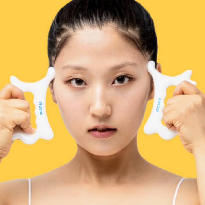 가쏘 괄사 마사지 얼굴 두피 바디 목 림프 승모근 지압