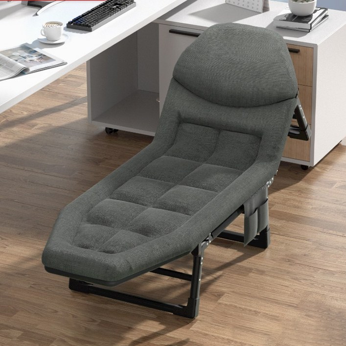 휴대용 접이식 야전침대 대형 싱글 6단 높이조절 무설치 조립간편 초경량 캠핑용 침대 캠핑베드 낮잠 침대