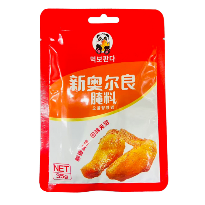 동성무역 먹보판다 오얼량닭날개구이양념 35g 1개