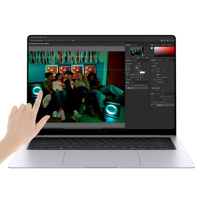 삼성전자 갤럭시북6 프로 NT960XJGKC71G 16인치 인텔 울트라X7 펜서레이크 인텔 아크 WIN11 터치디스플레이 WQXGA AI 노트북, NT960XJGKC71S, WIN11 Home, 16GB, 1TB, 실버