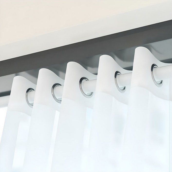 까사마루 커튼봉 + 고정 브라켓 3p