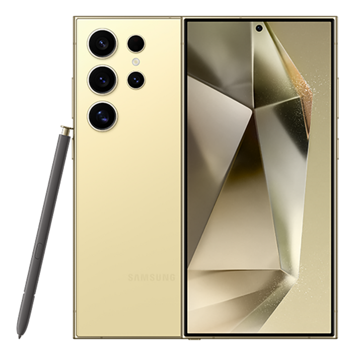 삼성 갤럭시 S24울트라 중고 공기계 핸드폰, 512GB, 티타늄 옐로우특S급