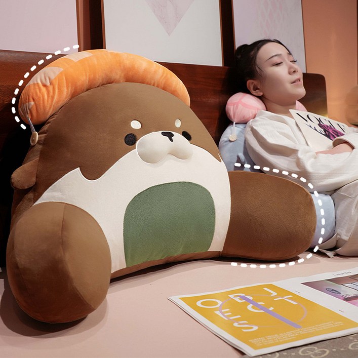 KDNC 침대 등받이 쿠션 등받이 쿠션 소파 쿠션 경추 쿠션