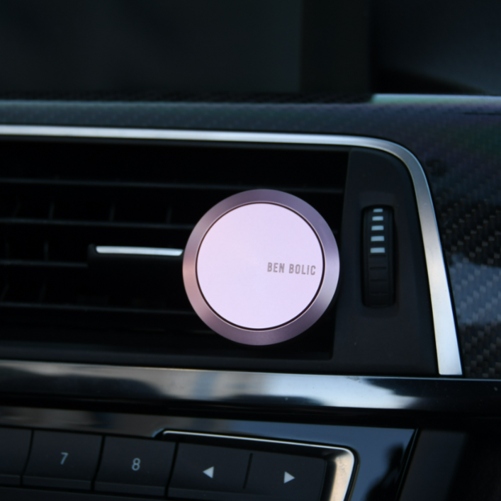 벤볼릭 명품 차량용 방향제, 1개, 핑크클린코튼