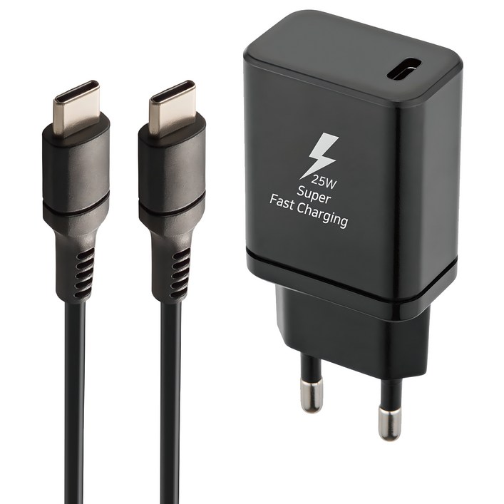 지파워 PD25W C타입 초고속 충전기  케이블 세트