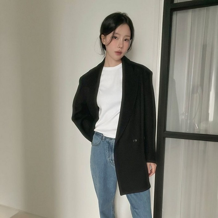 플로우진 울 트윌 오버핏 자켓2colorFFC3JK001