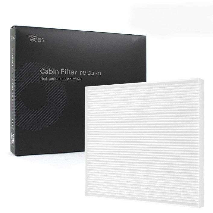 올뉴K7 현대 기아 모비스 에어컨필터 히터 E11 PM0.3 97133-C1000 97133C1000 3호