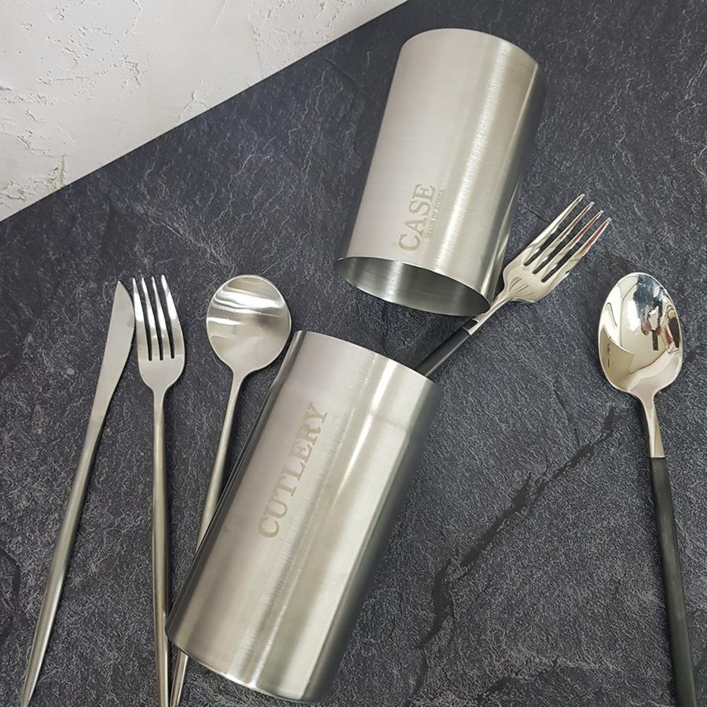 호레카 스텐 캠핑 수저통