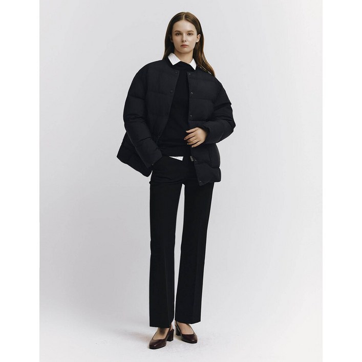 지오다노 여자 기모 부츠컷 슬랙스 05414916