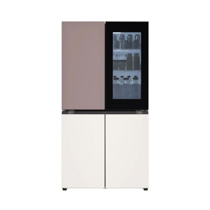 LG 디오스 오브제컬렉션 T875MHR312 노크온 냉장고 870L / KN