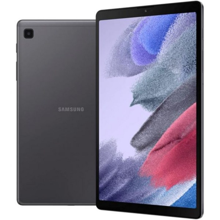 삼성 갤럭시 탭 A7 라이트 8.7인치(2021, WiFi + 셀룰러) 32GB 4G LTE 태블릿 및 휴대폰(통화 가능) GSM 잠금 해제, 미국 충전 큐브 포함 국제 모델