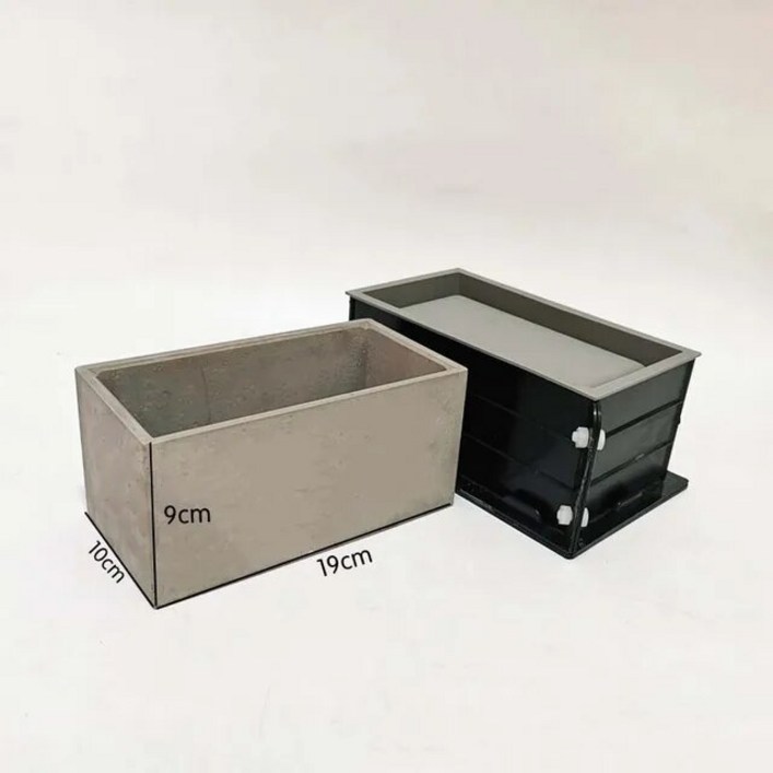 콘크리트 화분 몰드 정원 실리콘 타원형 라운드 캔들 베셀 시멘트 석고 보관함 3D