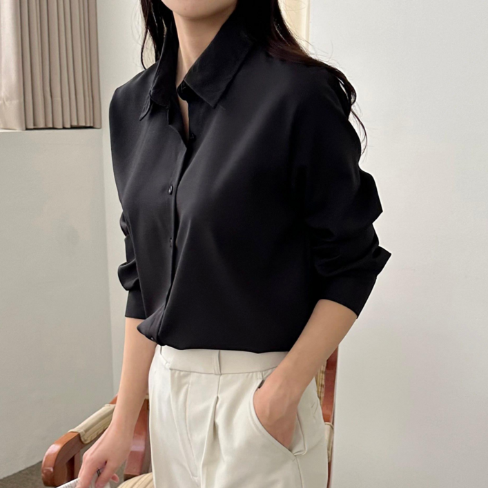 루나제이 여성 블라우스 구김없는 여자 셔츠 링클프리 14가지 컬러