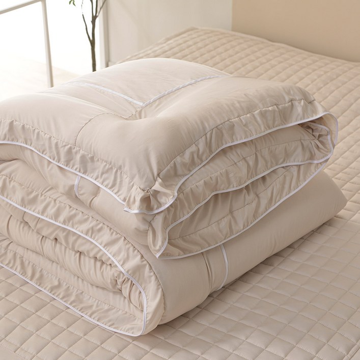 이불단품 호텔식 마이크로 모달 먼지없는 옥수수솜 사계절 봄가을 겨울 간절기 차렵 이불 호텔 기숙사 침구