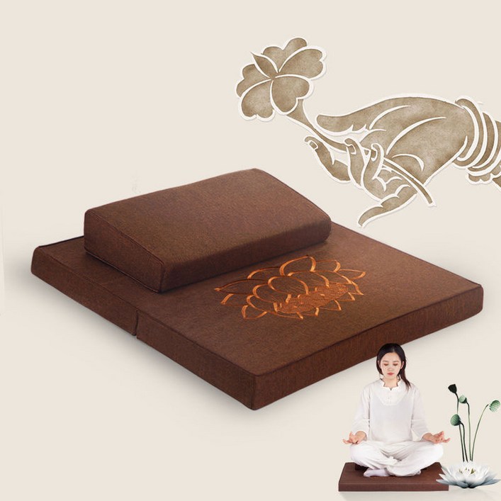 베이리인스 연꽃수 절방석세트 108배방석 60x60cm 보문방석 수납가방 베이리인스 연꽃수 절방석세트 108배방석 60x60cm 보문방석 수납가방
