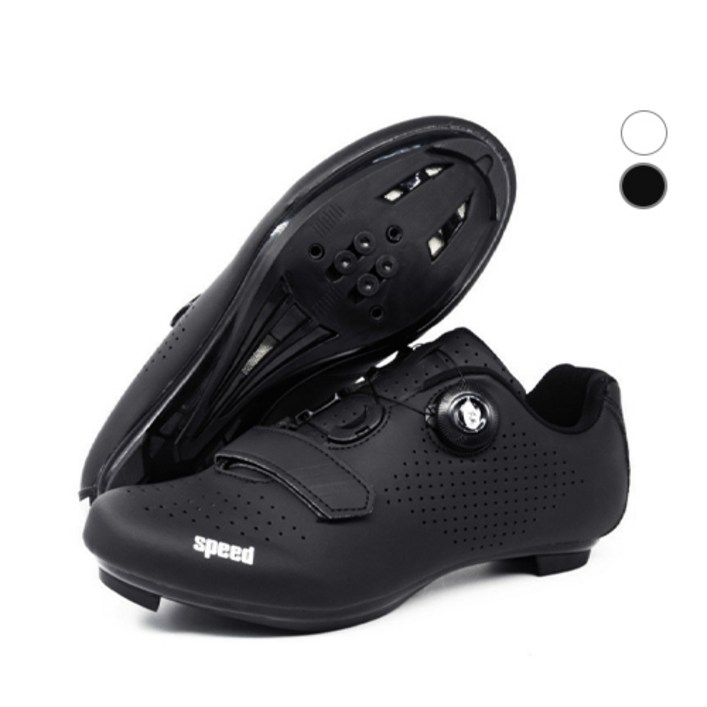 서브22 자전거 초경량 로드 클릿슈즈 사이클 신발, 275, 블랙