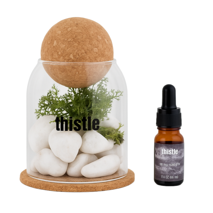 코르크 오브제 스톤 디퓨저 집들이선물 아로마오일 인테리어 도자기