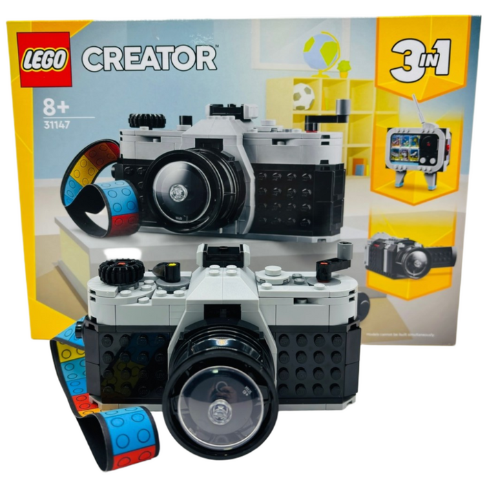 레고 크리에이터3in1 레트로 카메라DT91312 혼합색상, 1개, 1개