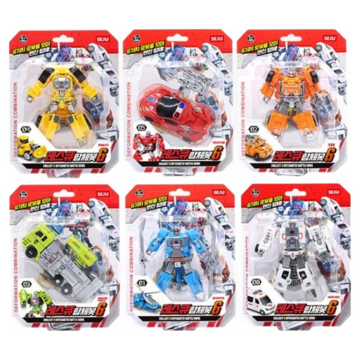레스큐 합체로봇 6종, 1개